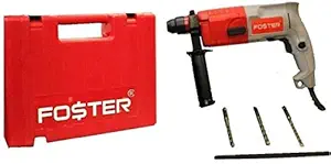 Foster FHD 2-20RE With 3 SDS Bits Rotary Hammer Drill Machine (20mm Chuck Size, 780W,Red)