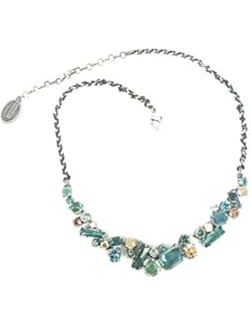 Konplott Halskette To Katharine with Love II antique silver green