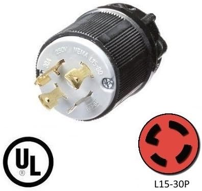 Powertronics Connections, NEMA L15-30 Plug by Powertronics Connections