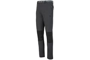 Izas - Pantalón de Senderismo para Hombre - Pantalón Trekking Impermeable y con Bolsillos de Cremallera - Bajo Ajustable Que Protege del Frío - Secado Rápido - Chamonix FW