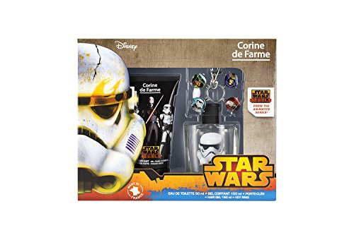Corine de Farme Eau de Toilette + Case Star Wars Styling Gel 50 ml + Key Chain