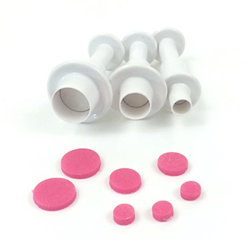 dekofee Stempelausstecher Kreise 4-teilig