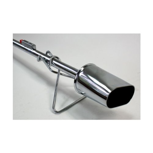 Unkrautbrenner SuperBioFlamme 75 mm Brenner Propangasflasche (Piezozündung Sparventil Abflammgerät Enteiser Unkrautvernichter) - 2