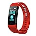 Produktbild LWPCP Blutdruck/Sauerstoff Herzfrequenz Fitness Tracker Smart Armbanduhr,Red