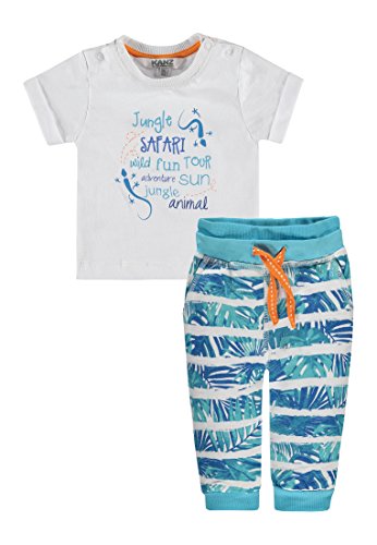 Kanz Baby – Jungen Bekleidungsset T-Shirt 1/4 Arm + Jogginghose, Gestreift - 3