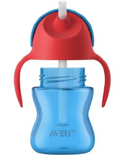 Philips AVENT SCF796/01 Strohhalmbecher, blau - 2
