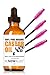 Renewalize Organic Castor Oil with 4 Free Eyelash Brushes - 4 OZ with Glass Eye Dropper RS.1862.00