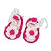 Dream Garden Baby Newborn Infant Girls Crochet Knit Socks Crib Casual Shoes Prewalker