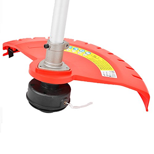 HECHT 3-in-1 Multitool 690 Heckenschere + Rasen-Trimmer + Hochentaster Multifunktionsgerät (900 Watt, inkl. Aufsätze: Strauchschere, Ast-Säge, Freischneider) - 4