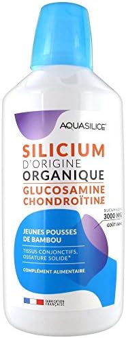 Aquasilice Silicium of Organic Origin Glucosamine Chondroitine 1l