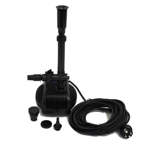 Wasserkaskaden Wasserfallset Eder mit Quelle Pumpe und Schlauch, Beige/Braun, a` 53 x 40 x 8 cm/ 5-teilig - 6