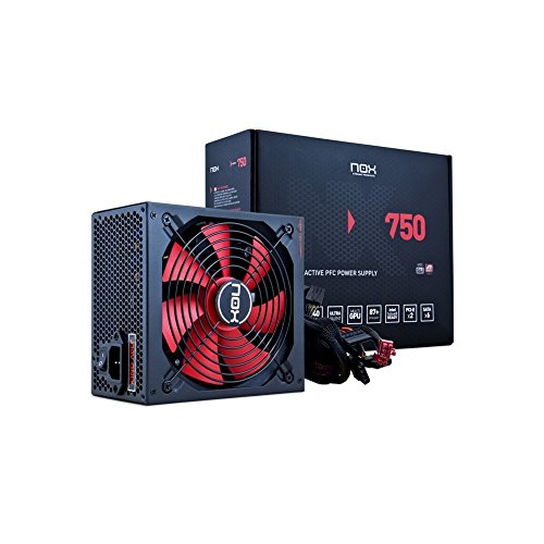 NOX NX 750W ATX - Fuente de alimentaci  n  750 W  230 V  50-60 Hz   negro