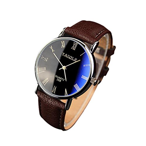 Internet Mode Luxus Leder Herren Quarz analoge Uhr Internet Mode Luxus Leder Herren Quarz analoge Uhr