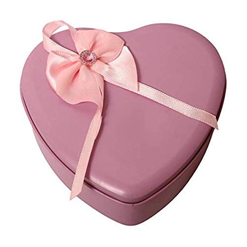 Fabzone Valentine Day Heart Shape Box with Rose Love Couple Gift for Boy|Girl|Girlfriend|Boyfriend Lover Birthday|Anniversary Teddy Showpiece Figurine
