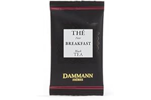 PASSERINI PASTICCERIA A MILANO DAL 1919 Dammann Breakfast - Thé noir, 24 sachets cristal - Dammann Frères