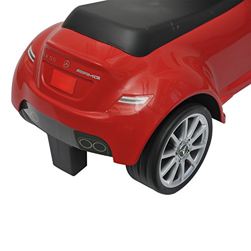 HOMCOM Mercedes SLK 55 AMG Baby Kids Push Along Car Toddler Ride On Toy (Red) reviews HOMCOM Mercedes SLK 55 AMG Baby Kids Push Along Car Toddler Ride On Toy (Red)