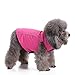 Produktbild OHQ Warmer Hunde Haustier Mantel Jacke Reversible Wearing Kälte-Wetter-Kleidung Leichte Fleece-Kleidung Gepolsterter Puffer-Pullover mit Reflektierendem Streifen für Kleine mittelgroße Hunde