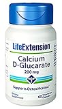 Life Extension Calcium D-glucarate 200 Mg , 60 Capsule (Personal Care)