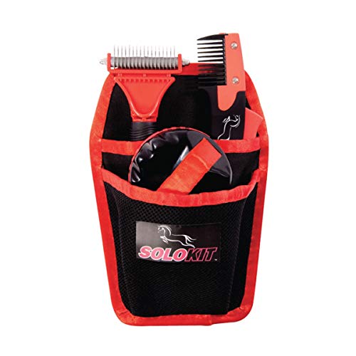 SoloGroom - Funda para kit de peinado Solo Holster para caballos (Tamaño Único) (Negro)