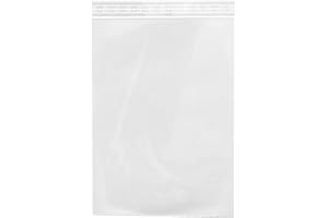 HeiGroup - HeiZip 100 x woreczki na zamek błyskawiczny 100 x 150 mm - ok. 300 ml, 90 my (bardzo mocne), bezpieczne do kontaktu z żywnością, przezroczyste