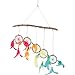 Produktbild Jones home & gift Fünf Bunte Traumfänger auf Treibholz