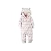 Carter's Baby Girls' "Fair Isle Cutie" Fleece Coverall - ivory, 9 months