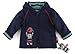 sigikid Baby Boys 0-24m Wendejacke M. Kapuze Baby Sweatshirt, Blue (Peacoat), 12-18 Months (Manufacturer size: 86)