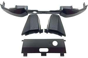 Jerilla Sostituzione dei Pulsanti di Attivazione dei Paraurti LB RB LT RT Compatibile con Xbox Elite Controller Series 2 Limited Edition, Nero