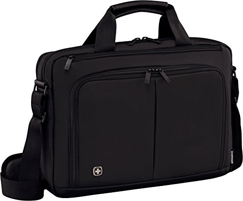 Wenger Elegante Businesstasche f  r Notebooks Source bis zu 14  Laptop Aktentasche schwarz