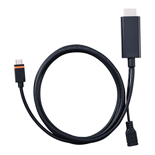 kwmobile SlimPort zu HDMI Kabel für slimport-fähige Smartphones und Tablets – mydp Micro USB zu HDMI von Handy/Tablet auf TV - 2