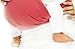 Wallaboo Infant Baby Carrier Cross, Font Carrier - Newborn, Poppy Red
