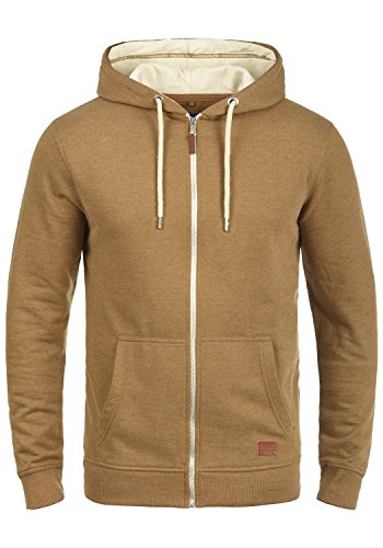 BLEND Hulker 20704468ME Zip-Hood, Gre:XL;Farbe:Dark Mustard (75116)