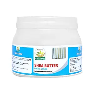 Natural Green Vaid Shea Butter Facial Cream For Luminous & Radiant Complexion - 450 ml