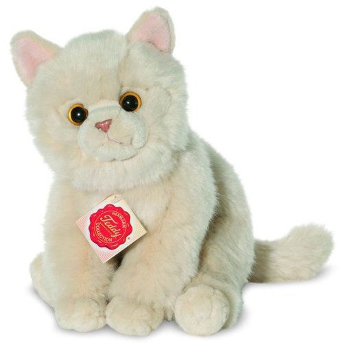 Preisvergleich Produktbild Teddy Hermann 90693 Katze beige 24 cm