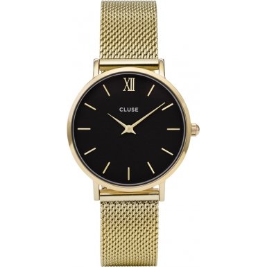 Cluse Unisex-Armbanduhr Analog Quarz Edelstahl CL30012