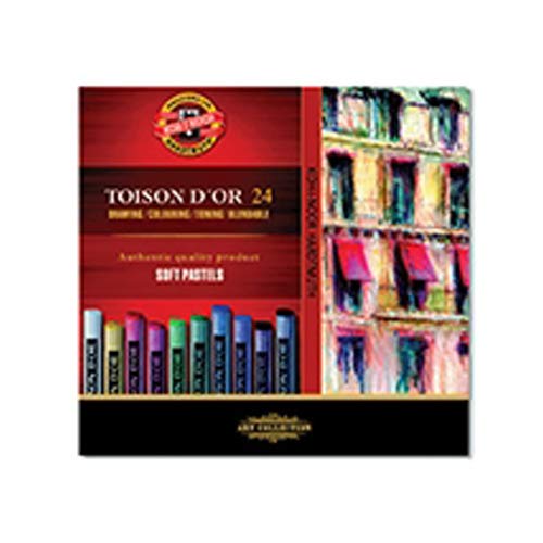 KOH-I-NOOR - Set de ceras pastel (24 unidades)