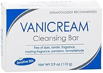VanicreamCleansing Bar 3.9 Oz (110 G) Pack of 4 by Vanicream