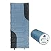 Produktbild 10T Schlafsack HANYA -6° warm weich 900g leicht Deckenschlafsack 180x75 Blau /Grau 200g/m²