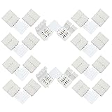 Diese L Form 4pin Clip ist 72w max Watt, sie können High-Watt-SMD 5050 RGB LED-Streifen Licht verwenden.