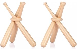 DONGKER Support de Support de Baseball 2 Pièces,Support D'affichage de Support de Balle de Base en Bois pour Les Souvenirs de Baseball et de Collection de Bowling de Balle de Golf de Volley-Ball