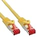 Produktbild InLine 76907Y S/FTP Patchkabel (250MHz, halogenfrei, Kupfer, 7,5 m) gelb