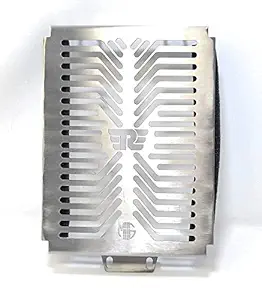 WOKIN Stainless Steel Motorcycle Radiator Guard Protector Grill Only Fit in Interceptor 650, Continental 650 (RE)
