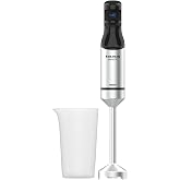 TAURUS Hand Blender 1500W with 20 Speeds and Steel Blades | Professional Electric Blender with 20 Speeds, Stainless Steel Bla