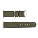 Produktbild Uhrenarmband Nylonband Armband für Apple Watch Serie 1/2/3/4 38mm / 40mm Watch Justierbares Ersatz Bügel Armband Schnalle Ersatz Nylonband Ersatzarmband für Herren Damen 2PC (Army Green)