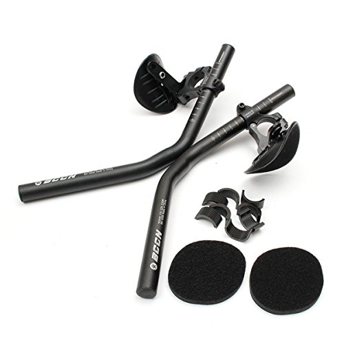 t-6061 Legierung Triathlon Aerodynamische Position Bike Lenker für Road Mountain Bike Race Fahrrad MTB Farbe schwarz - 6