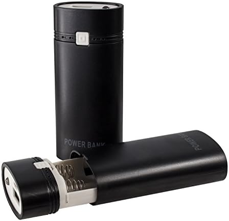 AREOUT DIY Power bank Power pack,18650 Battery box/case , usb charger for 18650 battery, with led indicator, usb input output and indicator for Mobile Phone/iPad/led flaslight/E-cigarette battery
