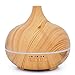 Produktbild Ätherisches Öl Diffusor 300 ml Aromatherapie Elektrische Aroma Diffusor Nebel Hersteller für Haus Holz Luftbefeuchter Öl Diffusor Aromatherapie Lampe,Beige