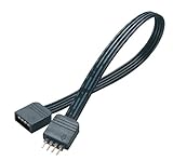 Unterstützt Motherboard Lighting Control Anwendungen inkl. MSI Mystic Light Sync, Gigabyte RGB Fusion bereit und als Rock, RGB LED