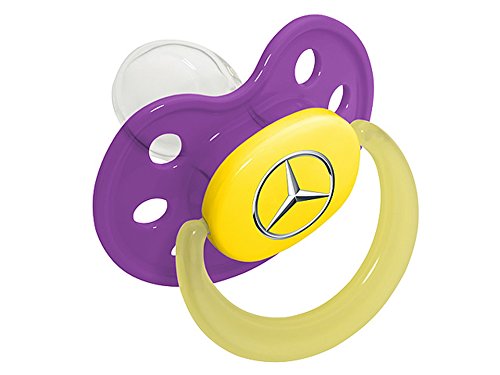 Preisvergleich Produktbild Mercedes-Benz,Schnuller lila, Kunststoff / Silikon