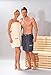 Produktbild Dyckhoff 0491140119 Damen Saunakilt Sarong Saunatuch 70 x 140 cm anthrazit Gr .S-XL